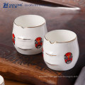 Unique Design chinese Facial Makeup Antique Bone China Tea Set